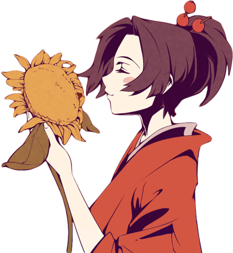 Samurai Champloo Image - Samurai Champloo Fuu Fanart (500x500), Png Download