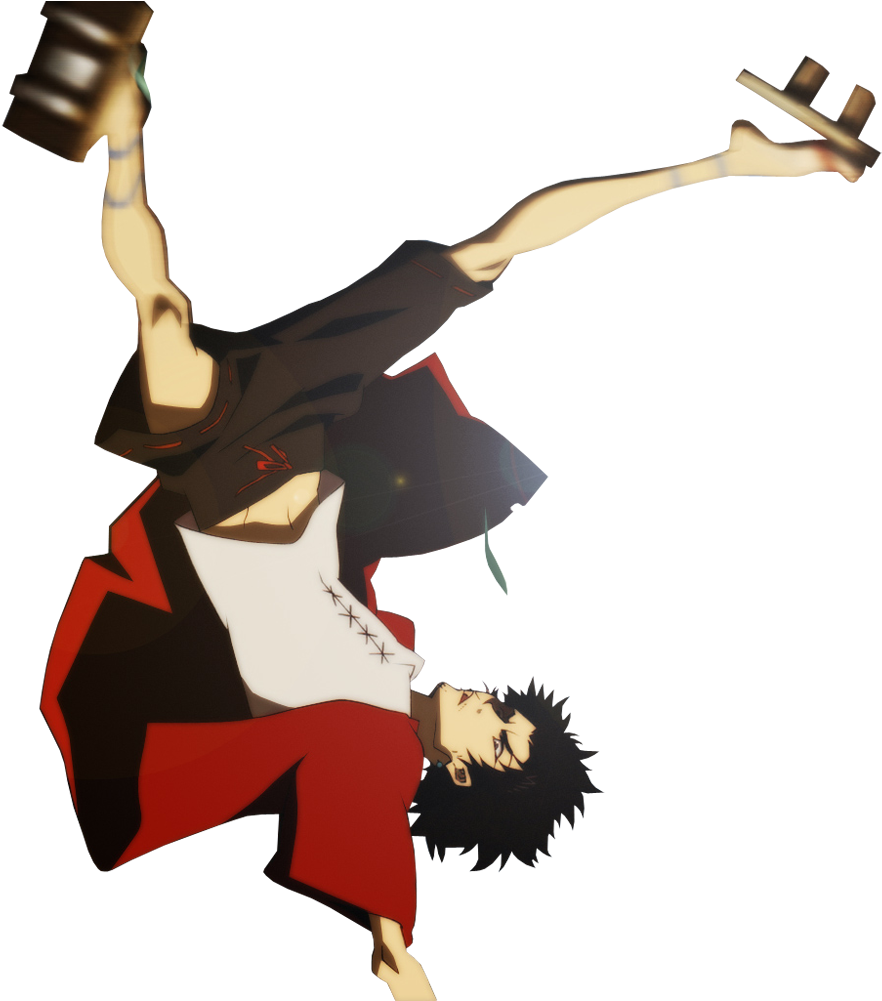 It Seems Those Who Wear Getas Are Strong E - Mugen Fights Samurai Champloo (961x1000), Png Download