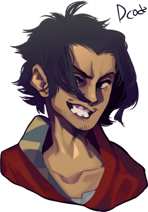 #samurai Champloo#mugen Samurai Champloo#jin Samurai - Cartoon (500x716), Png Download