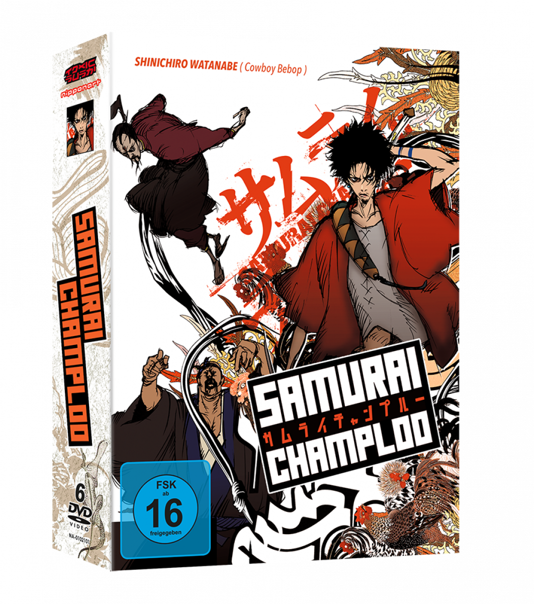 Samurai Champloo - Gesamtausgabe Dvd-edition - Samurai Champloo - Box Dvd (1200x1200), Png Download