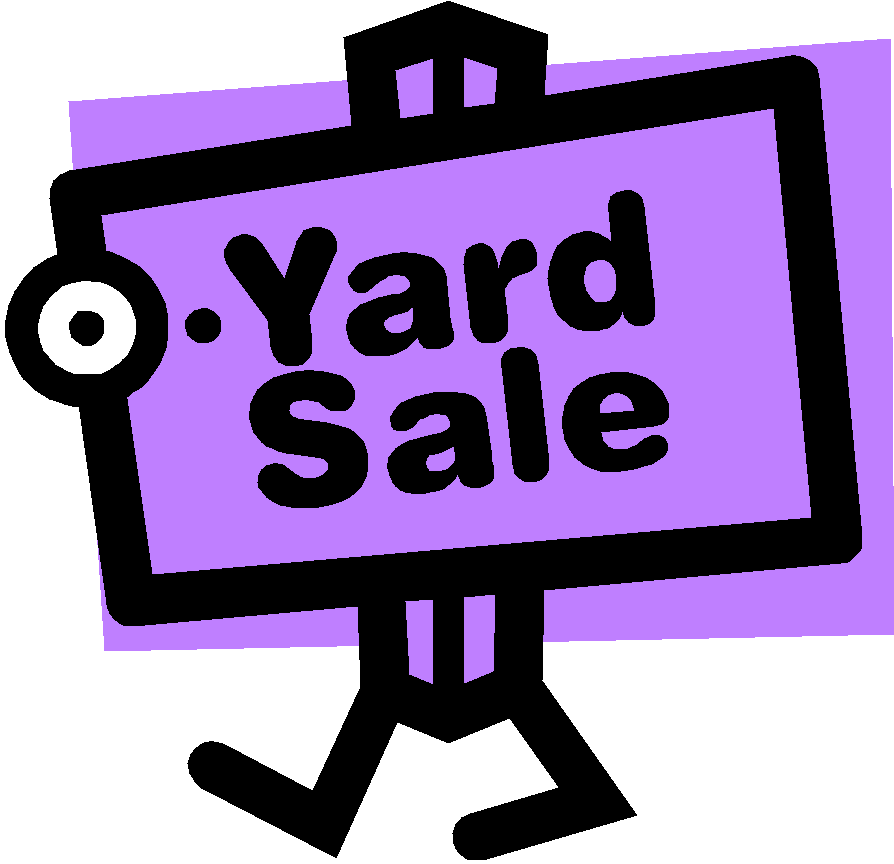 May Visit Lexington Nc - Purple Yard Sale Sign (894x864), Png Download
