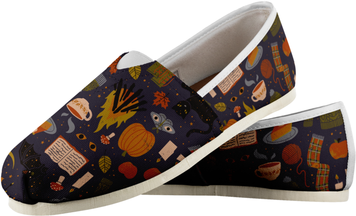 Autumn Midnight Women's Casual Shoe - Shoe (760x760), Png Download