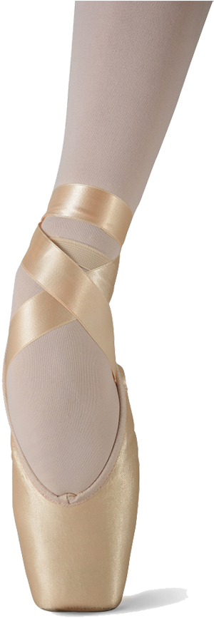 Pointe Shoe (614x922), Png Download
