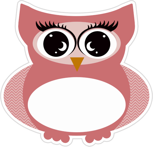 Label Owls - Owl Label (496x477), Png Download
