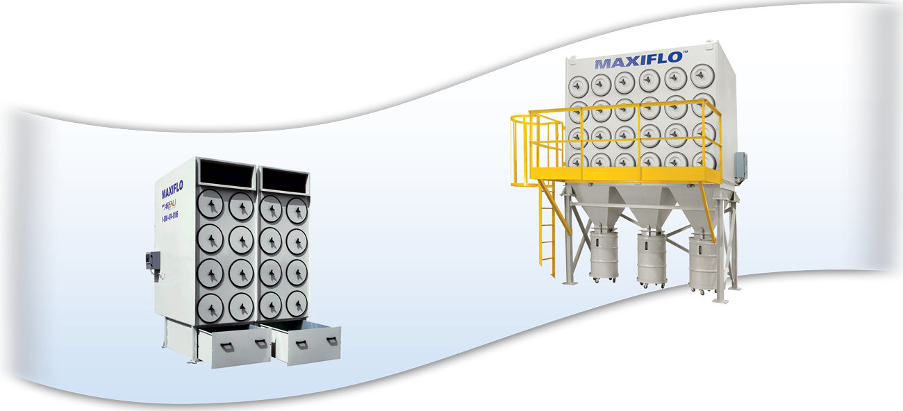 Maxiflo Cartridge Dust Collector Pulse Cleaning System, - Cleaning (1300x592), Png Download