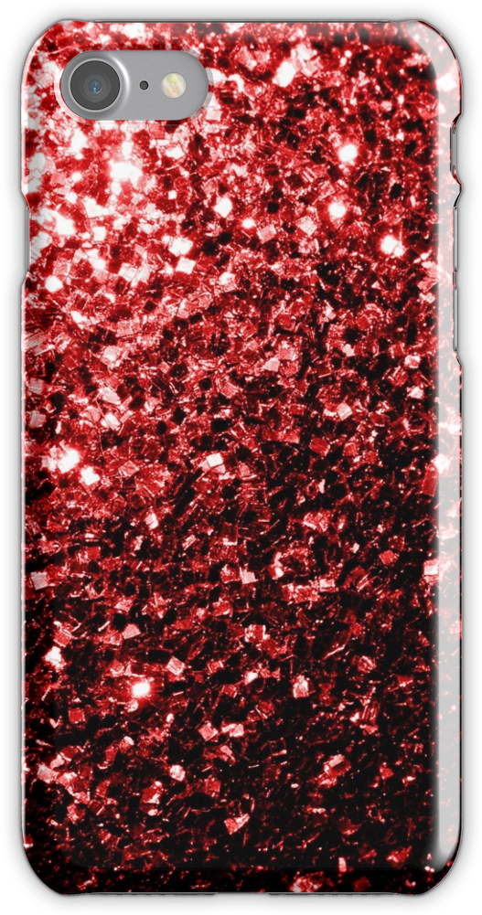 Beautiful Glamour Red Glitter Sparkles Iphone 7 Snap - Sparkly Purple (750x1000), Png Download