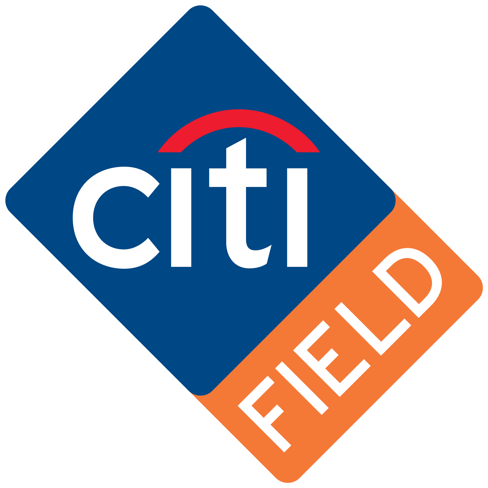 Twisted Sister Cities - Citi Field Logo (2000x2000), Png Download