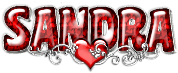 Http - //dl - Glitter Graphics - Go To Www - Glitter - Sandra Name Tattoo (607x250), Png Download