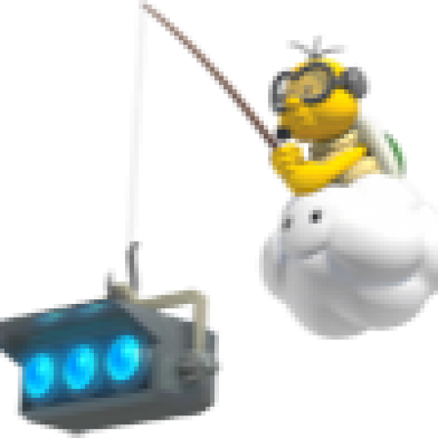 Mario Kart Lakitu Png (480x480), Png Download