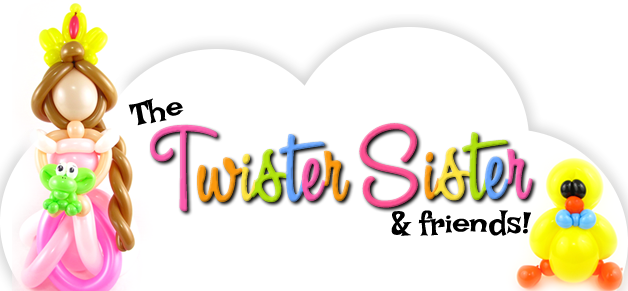 Balloon Twisting Logo (628x291), Png Download