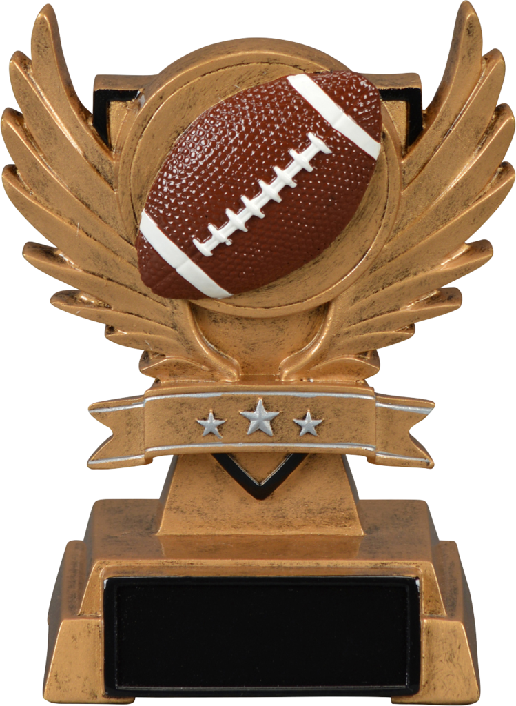 Football Victory Wing Series P - Military Trophies (749x1024), Png Download