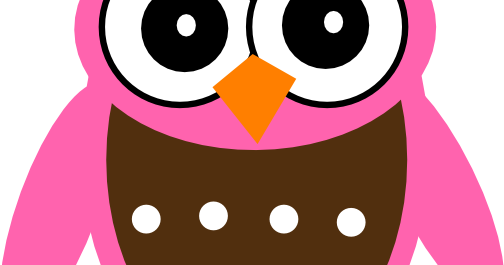 Corujinha Rosa - Coruja Rosa Com Marrom (504x265), Png Download