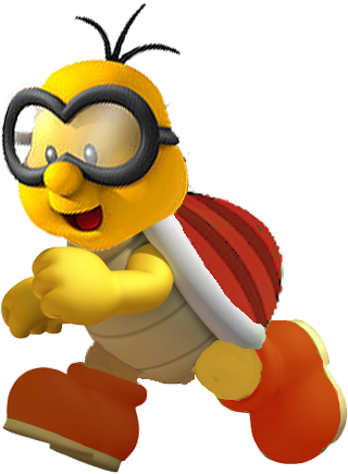 Fishin' Lakitu Fantendo Nintendo Fanon Wiki Fandom - Koopa Troopa Dancing (320x435), Png Download