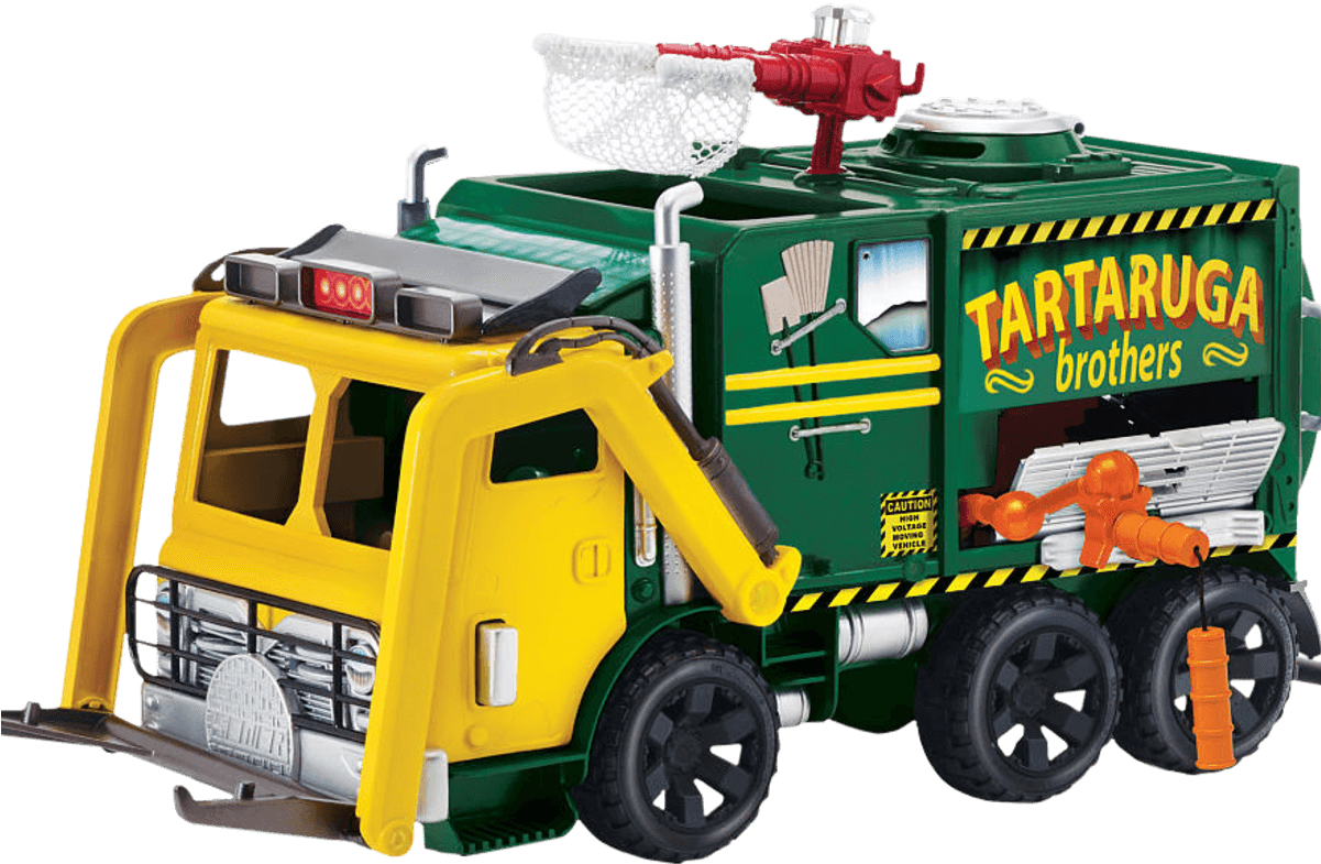 Teenage Mutant Ninja Turtles `out Of The Shadows' Garbage - Ninja Turtle Tactical Truck (1200x800), Png Download