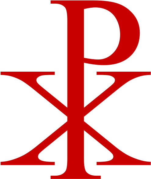As Letras Gregas Xp - Chi Rho (500x600), Png Download
