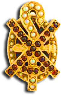 Alpha Chi Rho - Alpha Chi Rho Badge (400x400), Png Download