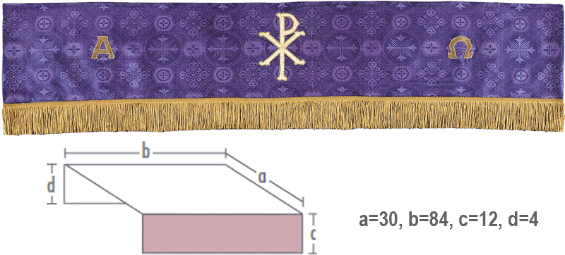 Theological Threads-white Clement Superfrontal With (800x362), Png Download