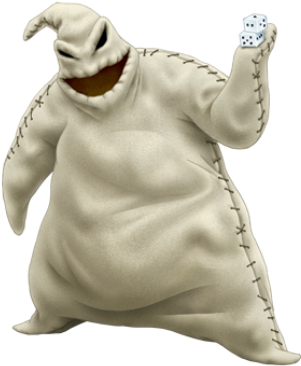Oogie Boogie - Fathead Disney Nightmare Before Christmas Wall Decal (328x372), Png Download