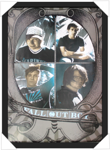 #190 - Fall Out Boy - Frame Poster Poster Print, (500x500), Png Download