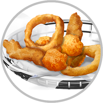 Onion Ring (360x360), Png Download