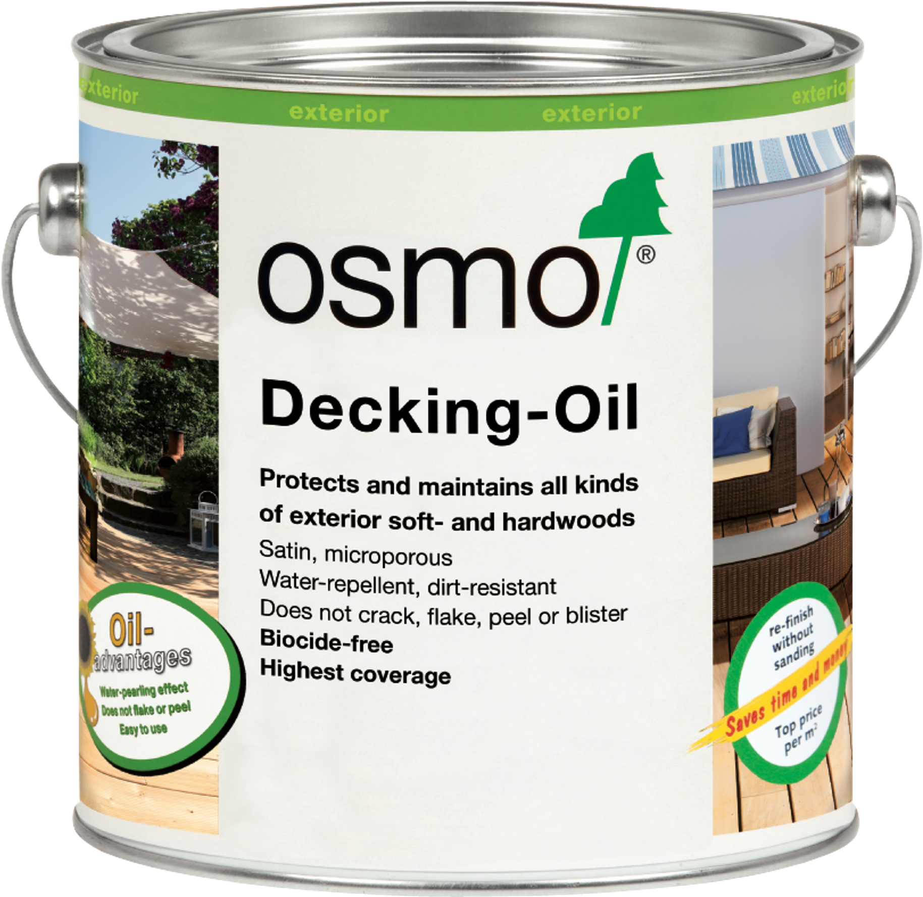 Decking-oil - Osmo Decking Oil Colours (680x680), Png Download