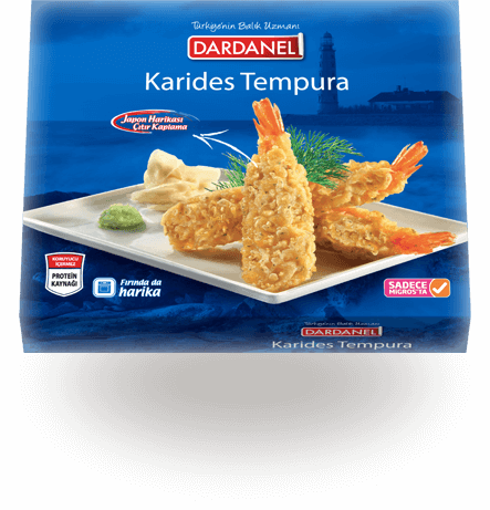 Shrimp Tempura - Karides Tempura Dardanel (443x461), Png Download