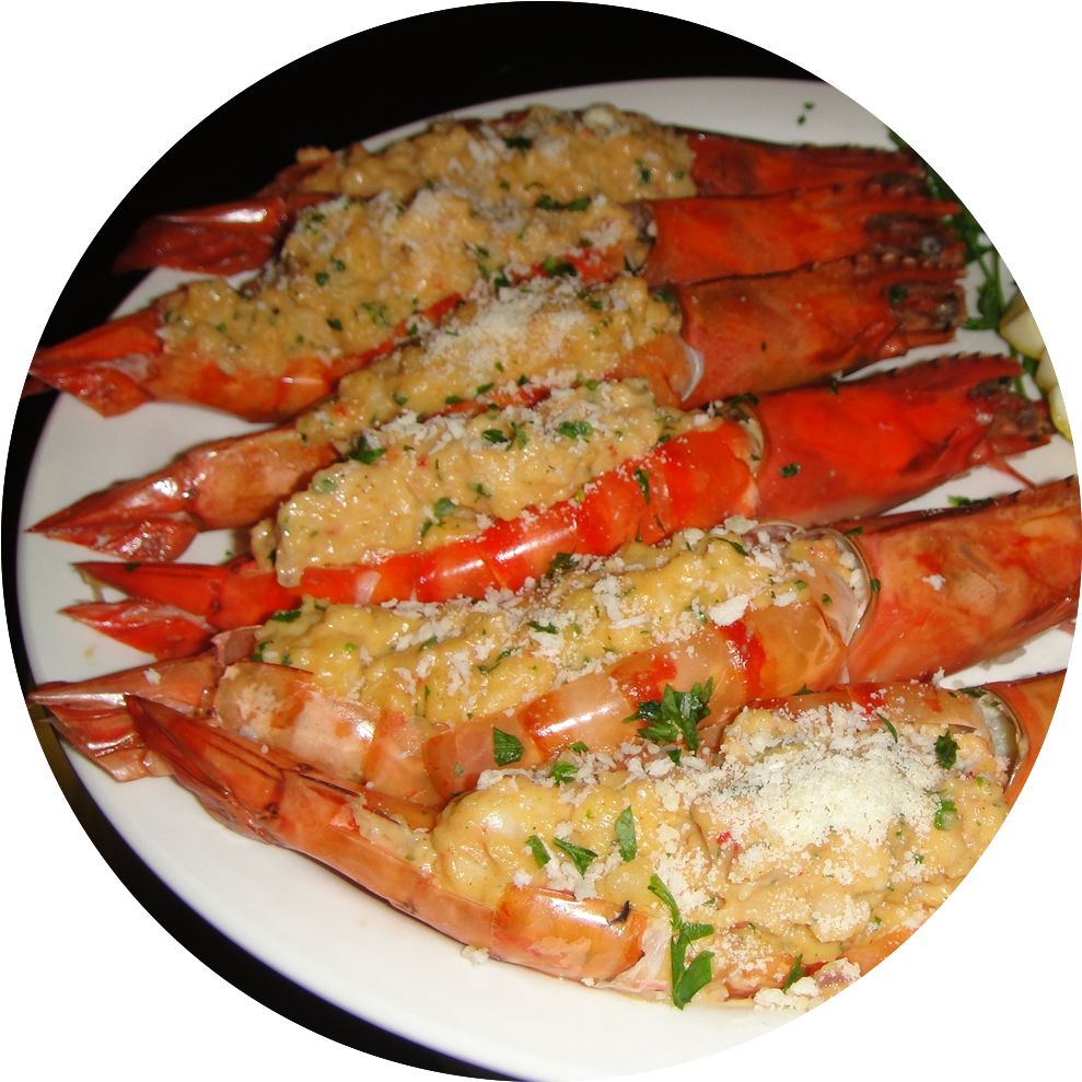 Fried Fish Sandwich Clipart - Thermidor Shrimp (1000x1000), Png Download