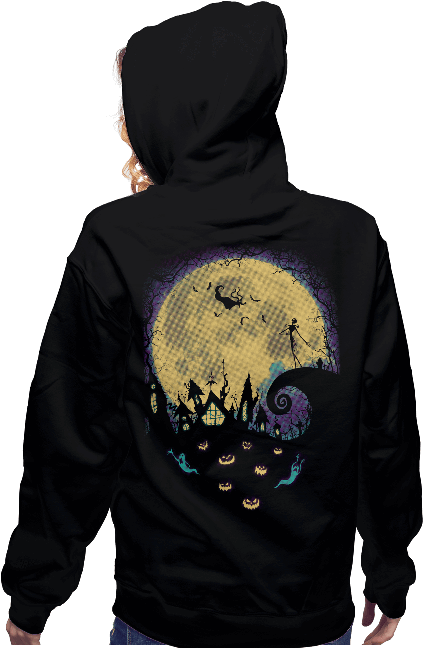 Nightmare Moon - Redbubble Nightmare Moon Hoodie (pullover) (650x650), Png Download