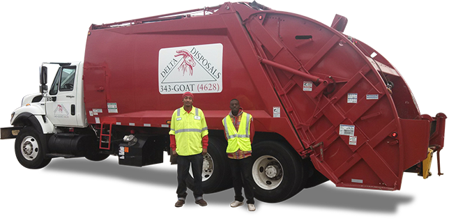Residentialtrash Collection - Garbage Truck (644x320), Png Download