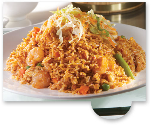 Fry Rice With Sea Food (506x423), Png Download