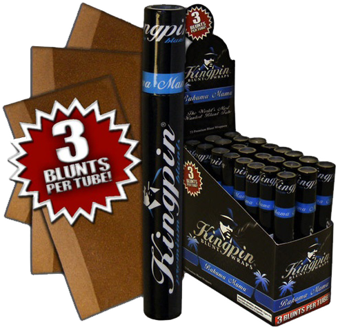 Kingpin Bahama Mama Blunt Wraps - Kingpin Blunt Wraps (500x494), Png Download