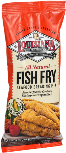 Louisiana Fish Fry Products All Natural Seafood Breading - Louisiana Fish Fry Seafood Breading Mix, 10 Oz (pack (600x600), Png Download