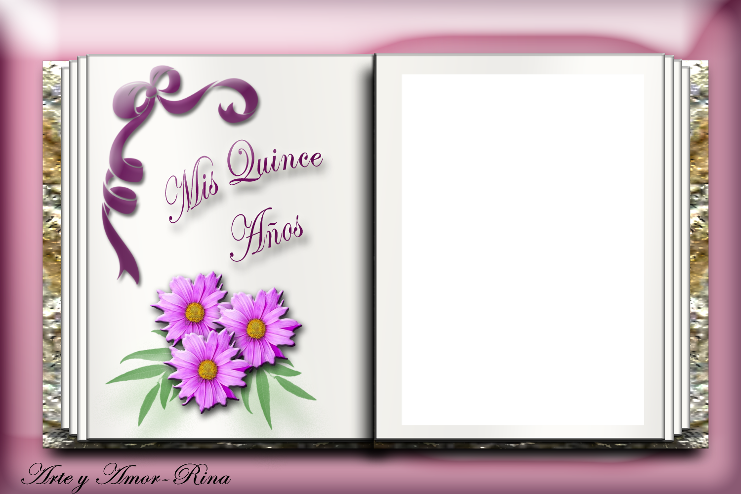 Mis Quince A%c3%b1os2 - Marco Para Fotos De Quinceañeras (1500x1000), Png Download