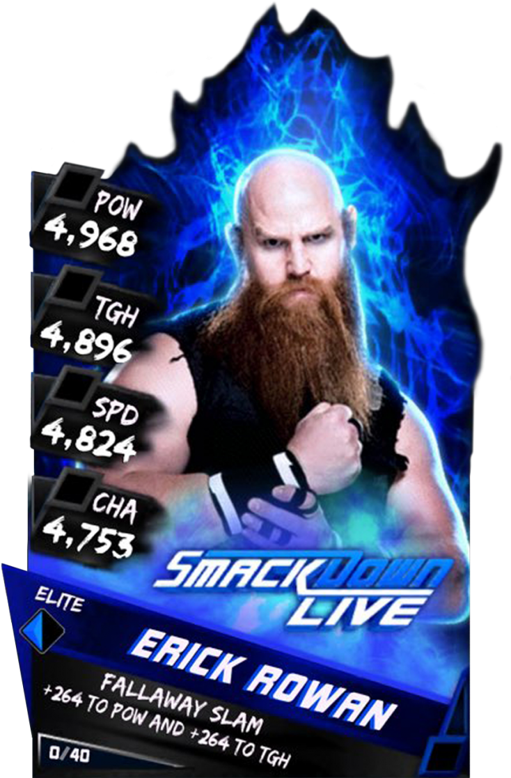 Summerslam17 Supercard Erickrowan S4 16 Beast Supercard - Becky Lynch Wwe Supercard (733x1158), Png Download