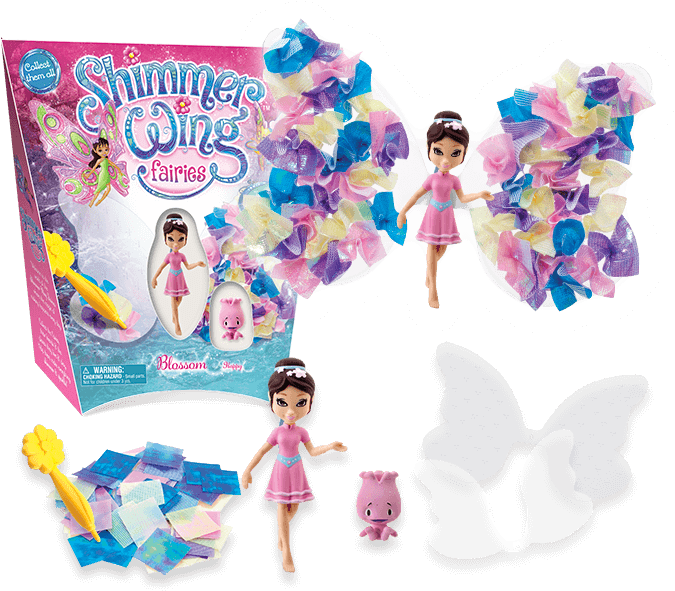 Blossom - Shimmer Wings: Fairies - Blossom Pack (722x650), Png Download
