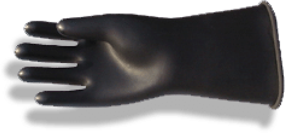 5 Finger Rubber Gloves Long - Gummifabrikken 5 Finger Rubber Gloves Long (1000x1000), Png Download