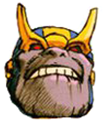 M Bison - Thanos Mvc2 (400x400), Png Download