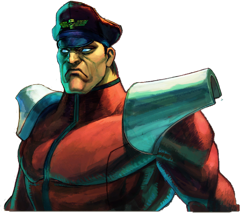 M Bison Street Fighter Iv (1024x1024), Png Download