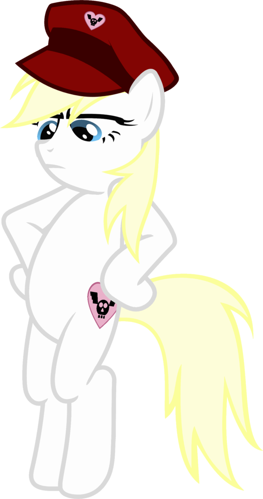 Tuesday, Aryan Pony, Bipedal, Dictator, Displeased, - Cartoon (539x1024), Png Download