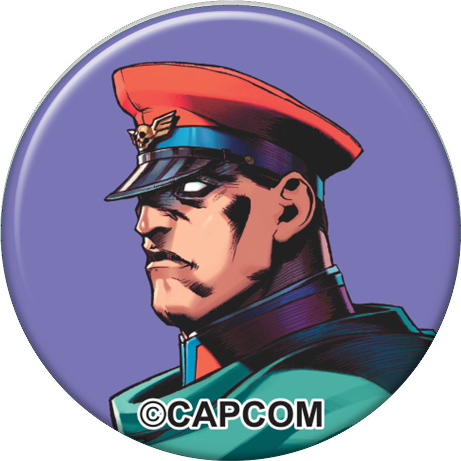 Pop Selfie Street Fighter M - Street Fighter Bison Vector (1000x1000), Png Download
