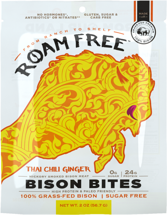 Bison Bites Thai Chili Ginger - Wood-fired Oven (1000x1000), Png Download