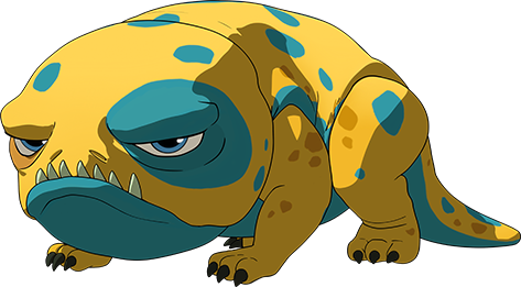 Baitfull - Dragon Prince Glow Toad (473x261), Png Download