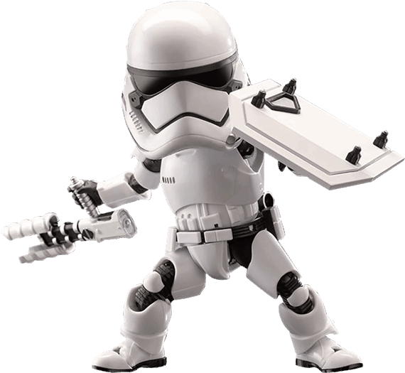 Riot Control First Order Stormtrooper 6” Egg Attack - Egg Attack First Order Riot Control Stormtrooper Action (600x600), Png Download