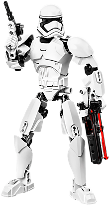 First Order Stormtrooper - Lego 75114 First Order Stormtrooper (600x450), Png Download