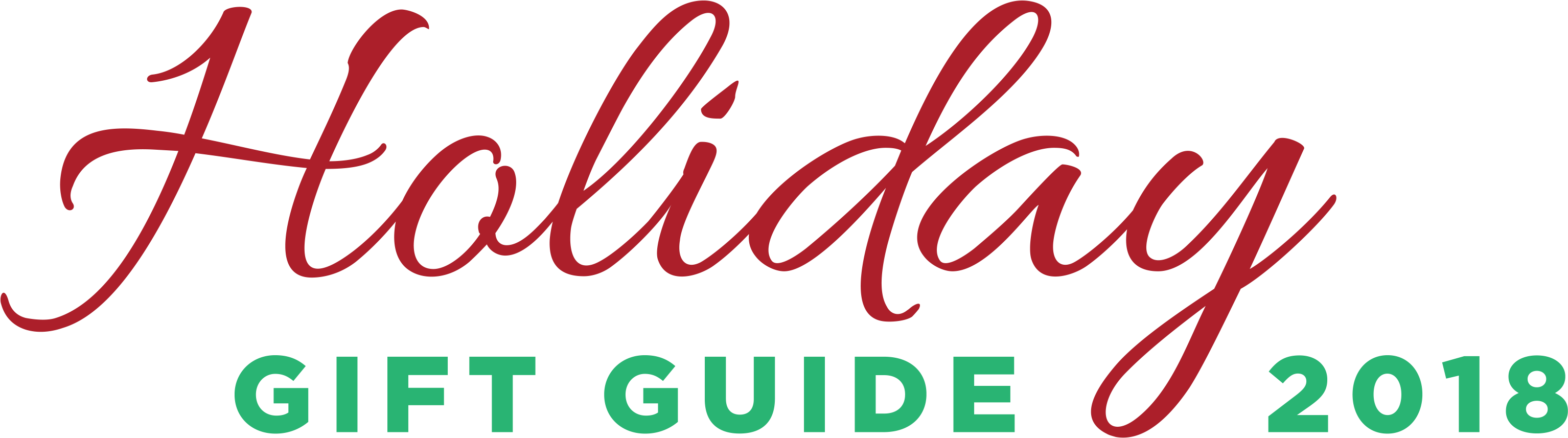 Tillywig Toy & Media Holiday Gift Guide - Holiday Gift Guide 2018 (3129x856), Png Download