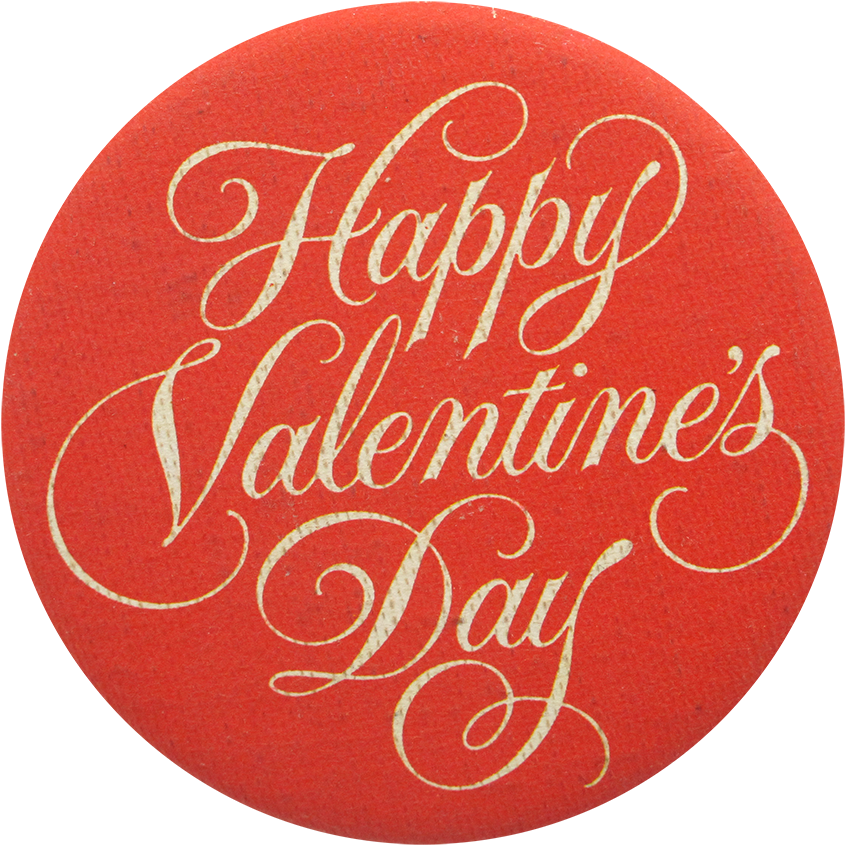Happy Valentine's Day - Happy Valentine's Day Orange (1000x938), Png Download