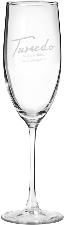 Tuxedo Champagne Flute - Wine Glass (1024x1024), Png Download