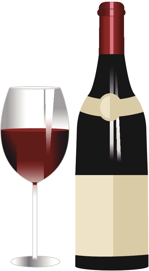 130 Czk - M - Wine Glass (513x935), Png Download