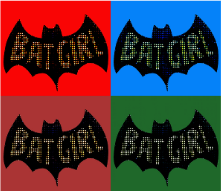Batgirl Batman Bat Bats Dccomics Superheroes Popart - Picsart Photo Studio (1024x1024), Png Download