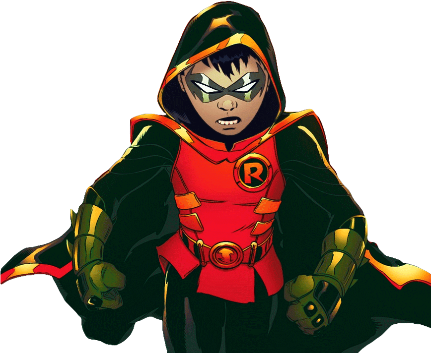 Damian Wayne Location - Illustration (867x821), Png Download